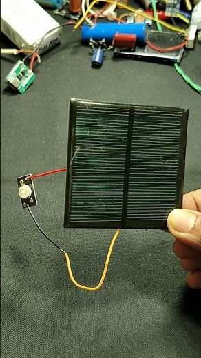 Mini Solara Panel Project #solarsystem