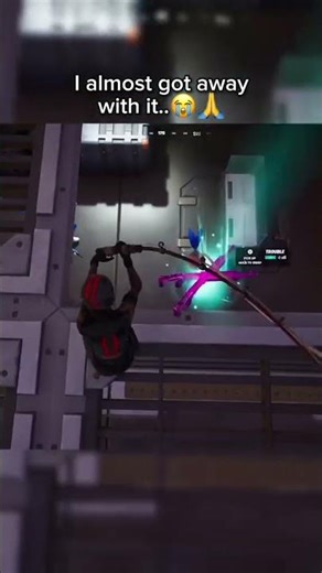 ⚡ Fortnite Player Pulls Off Unbelievable Trick Shot Win! 🎯 #epicgames
