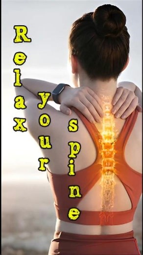Hidden Trick to Relax Your Spine FAST #spinalmobility #spine health #back pain