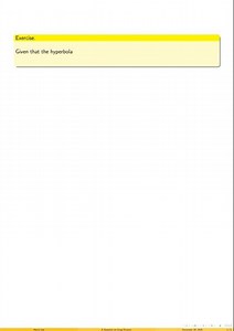Ellipse and Hyperbola #mathskillsdevelopment