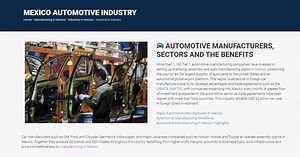 Mexico Automotive & Auto Parts Industry: Driving Manufacturing Growth