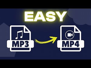 How to Easily Convert Audio File to Video File FOR FREE