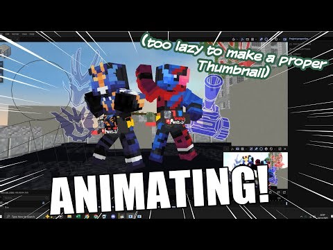 Animating in Mine-Imator, cuz its winter break