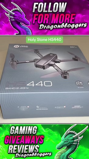Showcasing the Holy Stone HS440 FPV Drone #holystone #drone