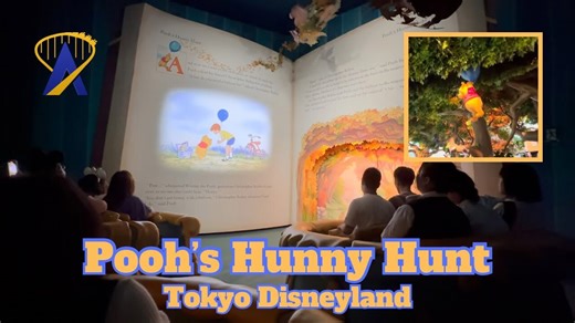 Pooh's Hunny Hunt from Tokyo Disneyland