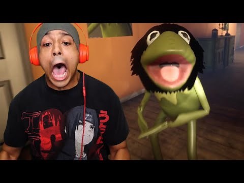 MEET KERMITS GHOST BROTHER KERMITO... HAPPY HALLOWEEN! [2 SCARY GAMES]