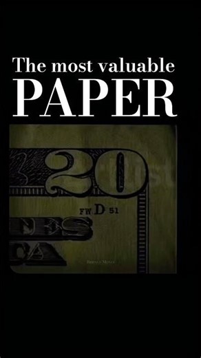 The most valuable PAPER