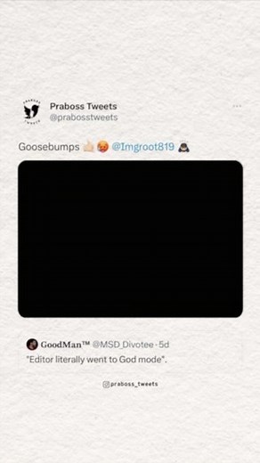 Prabhas Tweets on Instagram: "24 Hour Longg Watchable Editt 🥵🤙🏻 🔸Do Follow..! Prabosstweets #prabhas #actorprabhas #instagood #instagramreels #reelsinstagram #salaar #kalki2898ad #darling #prashanthneel #salaarshouryaangaparvam #tollywood"