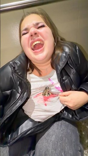 Gave birth to an alien in an elevator..😱🤰🛗