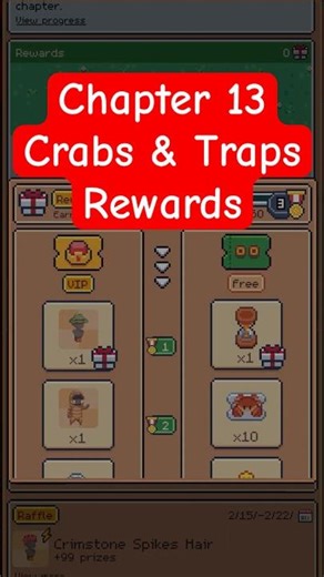 Crabs & Traps Rewards in Sunflower Land