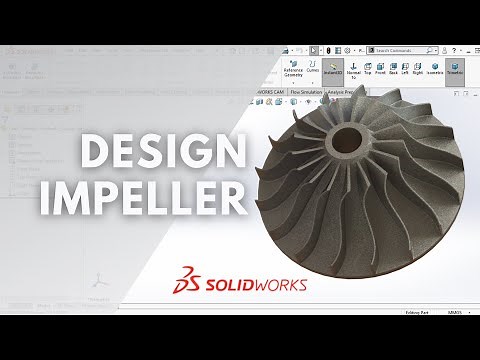 SOLIDWORKS TUTORIAL | DESIGN IMPELLER STEP BY STEP