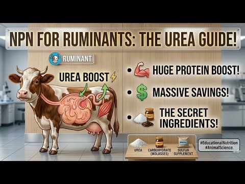 Urea Feeding in Ruminants Explained | NPN in Animal Nutrition