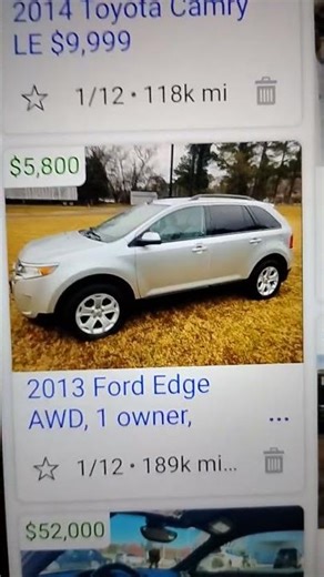 2013 Ford edge 189k 5,800 nice suv