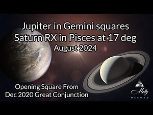 Jupiter Square Saturn at 17 degrees- Pluto Transforming Great Conjunction Intentions! 2024 Astrology