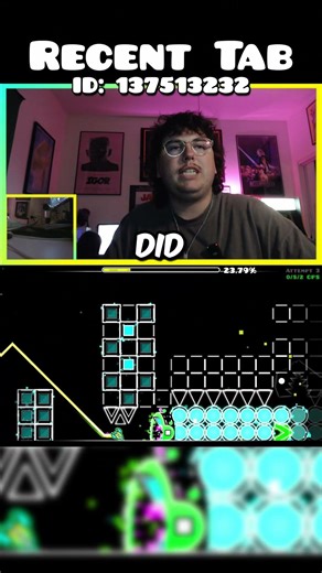 Fun or Boring Recent Tab? #geometrychallenge #geometrydash #recenttab