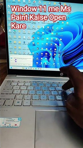 Shorts Cut Key ke madhyam se Mspaint open karna sikhe || #computer #computerzone #laptop