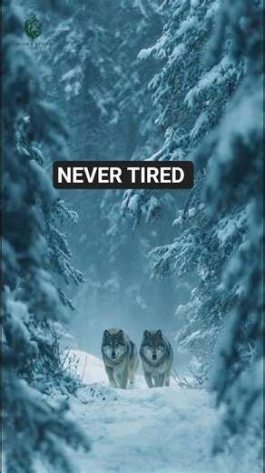 Why Wolves Never Stop Running⁉️