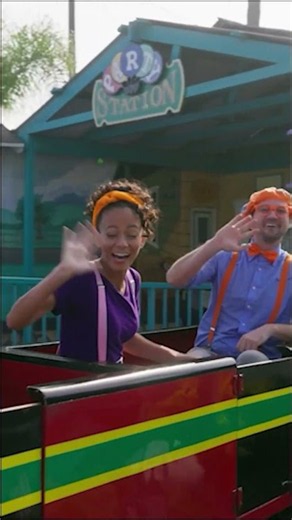 Come Explore Adventure City! 🚗✨ #Shorts #Blippi #Meekah #KidsLearning