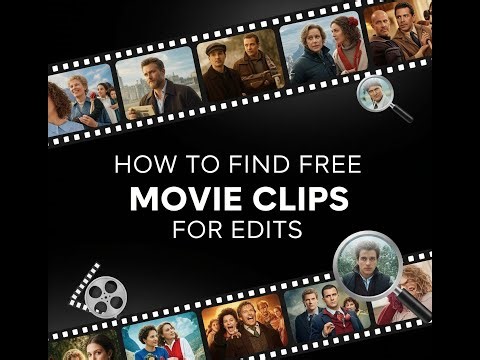 How to Find Free Movie Clips for Edits | Get Movie Clips For Editing (2025) | Important for editing