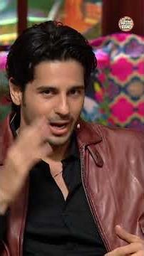 MAIN DAARU NAHI PITA🫢 Sidharth Malhotra Punjabi होकर भी शराब नहीं पीते #kiaraadvani #kapilsharma