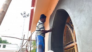 Techniques of Window Arch Plastering | G.G.Construction