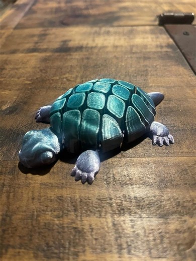 Articulated Turtle Fidget Toy: Calming Sensory Play - Etsy
