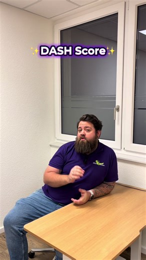 Der DASH Score 😊 einfach für euch erklärt 🤩 #viral #fy #ergotherapie #therapytiktok #fragen