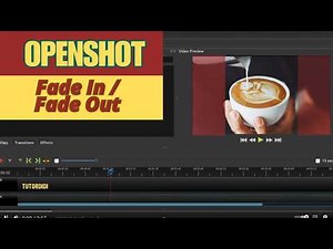 Fade In & Fade Out - OpenShot Video Editor Tutorial #17