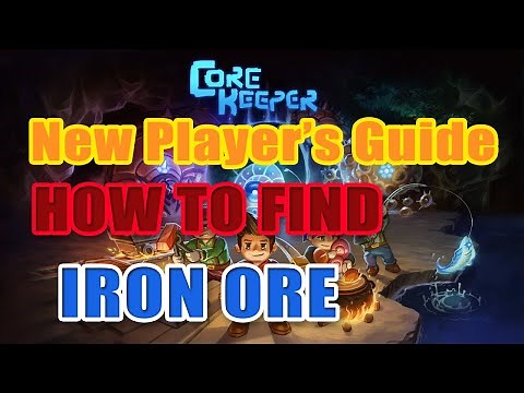 Core Keeper - How to Find Iron Ore and Carrock - New Player's Guide - Let's Play (part5)