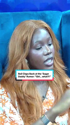 HIGHLIGHT:- Boii, singer & songwriter, reacts to one of her wildest public misconceptions… ‘Sugar daddy what?!’ See Comment Section For The Full Interview #free_fearless_inclusive_journalism #LibertyOnlineTV #SierraLeone@Your Boiifriend