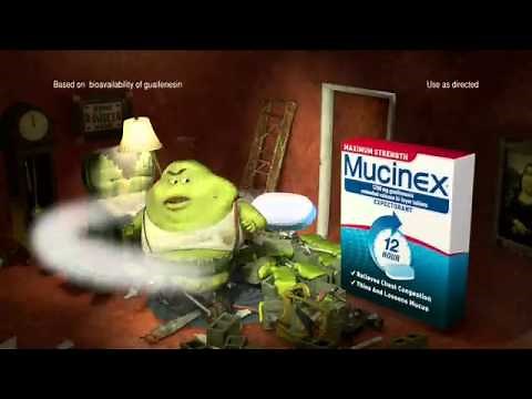 TV Commercial - Mucinex - 12 Hour - Home Security - Fast Acting & Long Lasting