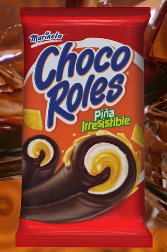 El explosivo sabor de ChocoRoles es irresistible, si los ves, ya sabes qué hacer. | ChocoRoles Marinela México