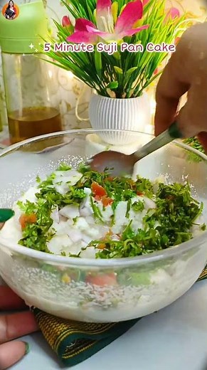 5 Minute Suji Nasta Recipe 😋#shorts #pnmkatadka #nasta #sujikanashta #cooking #trending #ytshorts