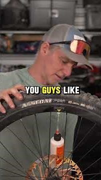 How To Add Sealant To Your Tubeless Tires: Adding Sealant To A Mtn Bike Tire (4k)