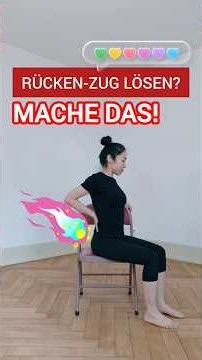 Unterer Rücken zieht? Diese Stuhl-Übung bringt SOFORT Entlastung! 🪑✨
