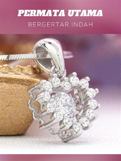 Kalung Dancing Stone – Keanggunan dengan permata yang bergetar indah Keindahan sejati tidak berusaha mencuri perhatian. Ia bersinar dengan caranya sendiri. #kalungperakasli #kalungperak925 #kalungperakwanita #silver925 #dancingstone
