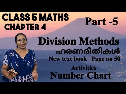 Class 5 Maths class|Chapter 5 Division Methods | Part 5 Video|number chart #homework#ganithammaduram