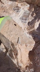 Digging some fresh selenite✨️⛏️ #omearthcrystals #selenite #selenitecrystal #crystalmining #crystalcollecting | Omearthcrystals