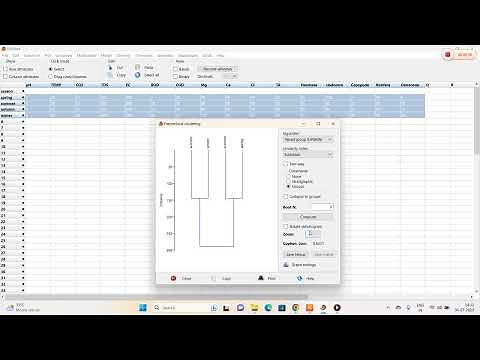 HOW to make Bray curtis similarity index using PAST software