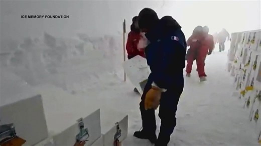 A novel sanctuary in Antarctica is preserving ice samples from rapidly melting glaciers