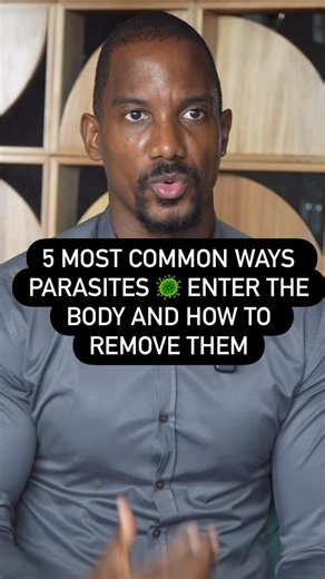 Damien M. on Instagram: "5 ways that parasites enter your body and how to get rid of them. ————- (Visit): DIRTYROOTSHERBS..COM"