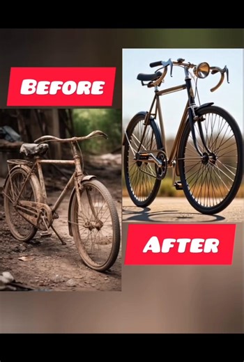 From Rust to Ride. #CycleRenovation #RustToRide #VintageCycle #RestorationJourney #finalfinish