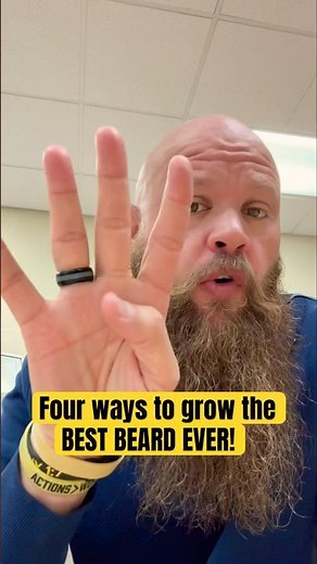 4 Beard Growth Tricks You’re NOT Doing (Get a Legendary Beard!)