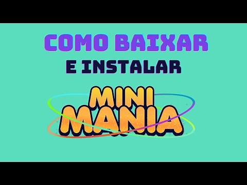 MINIMANIA - Como Baixar e Instalar o Jogo