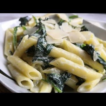 Pasta ricotta épinards