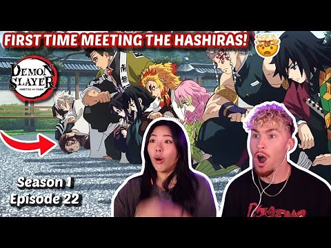 First Time Meeting the Hashiras! 😱 | Demon Slayer Reaction S1 Ep 22