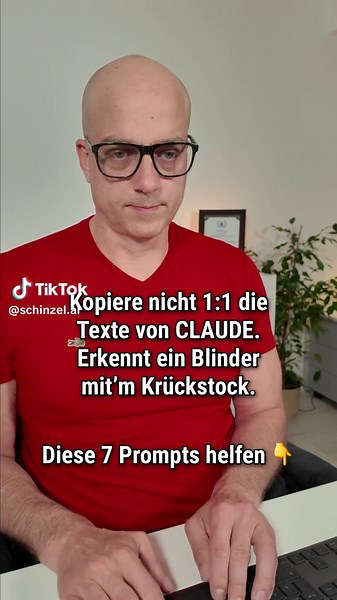 Text aus Claude menschlich überarbeiten: 7 Prompts für besseren Feinschliff