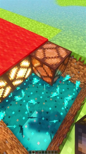 Glowing Sensor Path in Minecraft #minecraft
