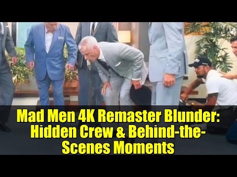 Mad Men 4K Remaster Blunder: Hidden Crew & Behind-the-Scenes Moments