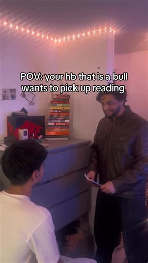 jugglasaii | POV: your hb that is a bull wants to pick up reading • • • • #jugglasai #fyp #skit #funny #viral | Instagram